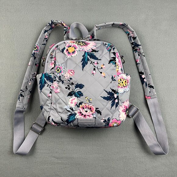 Vera Bradley Parisian Bouquet Performance Twill Convertible Small Backpack main image 4
